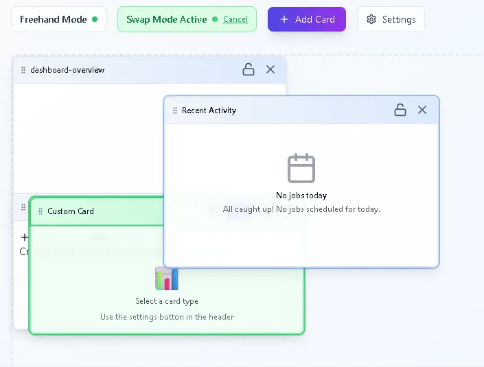 VeroField Customizable Interface